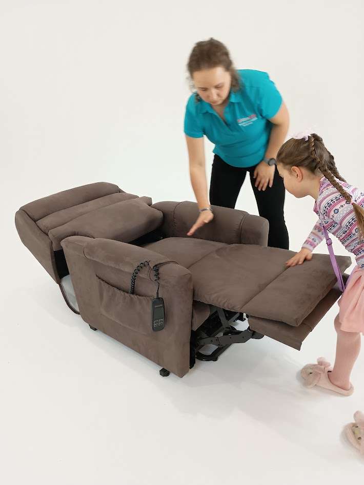 Topform Lift and Recline Chair - Ashley - Topsuede - Image 12