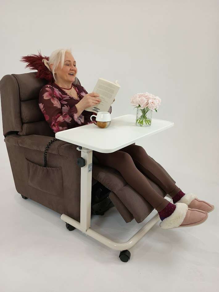 Topform Lift and Recline Chair - Ashley - Topsuede - Image 13