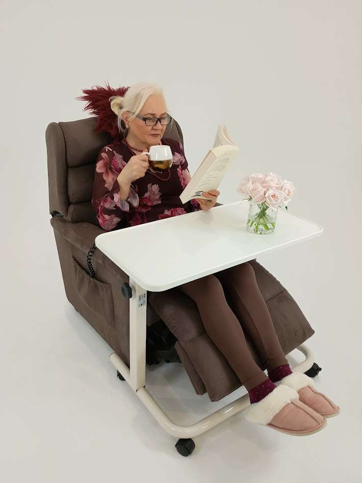 Topform Lift and Recline Chair - Ashley - Topsuede - Image 14