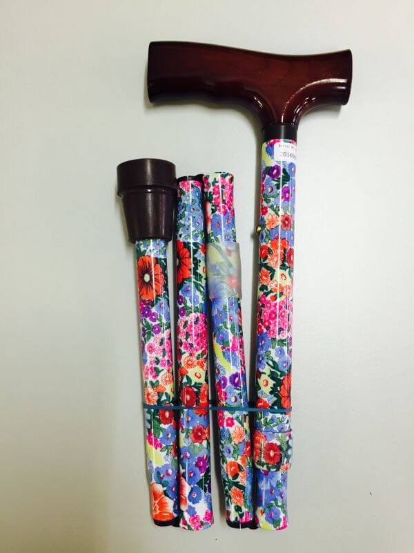 Summer Floral Walking Stick