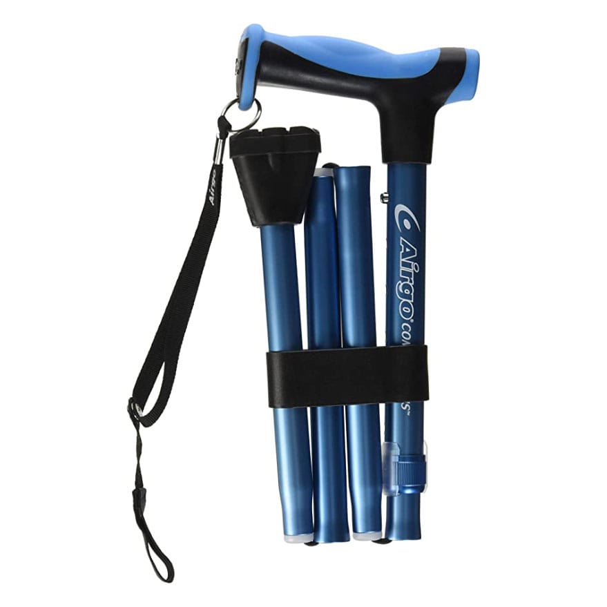 Airgo Comfort-Plus Walking Stick blue
