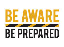Be Prepared Sign
