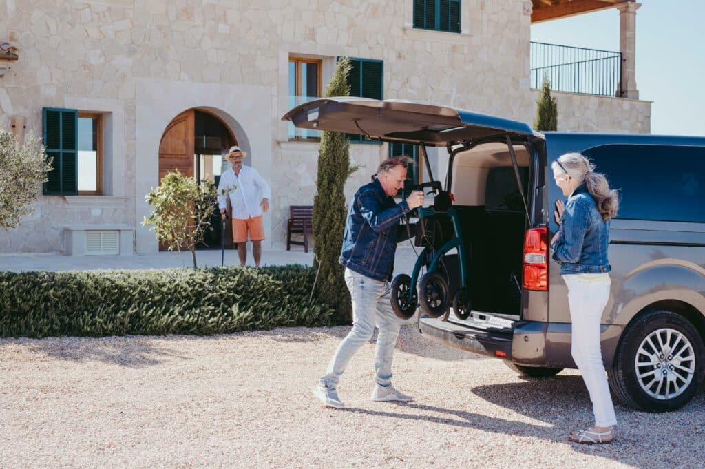 puttingarollatorinthecar