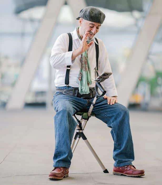 Ta-Da Series 2 Pro Walking Stick Chair - Image 3