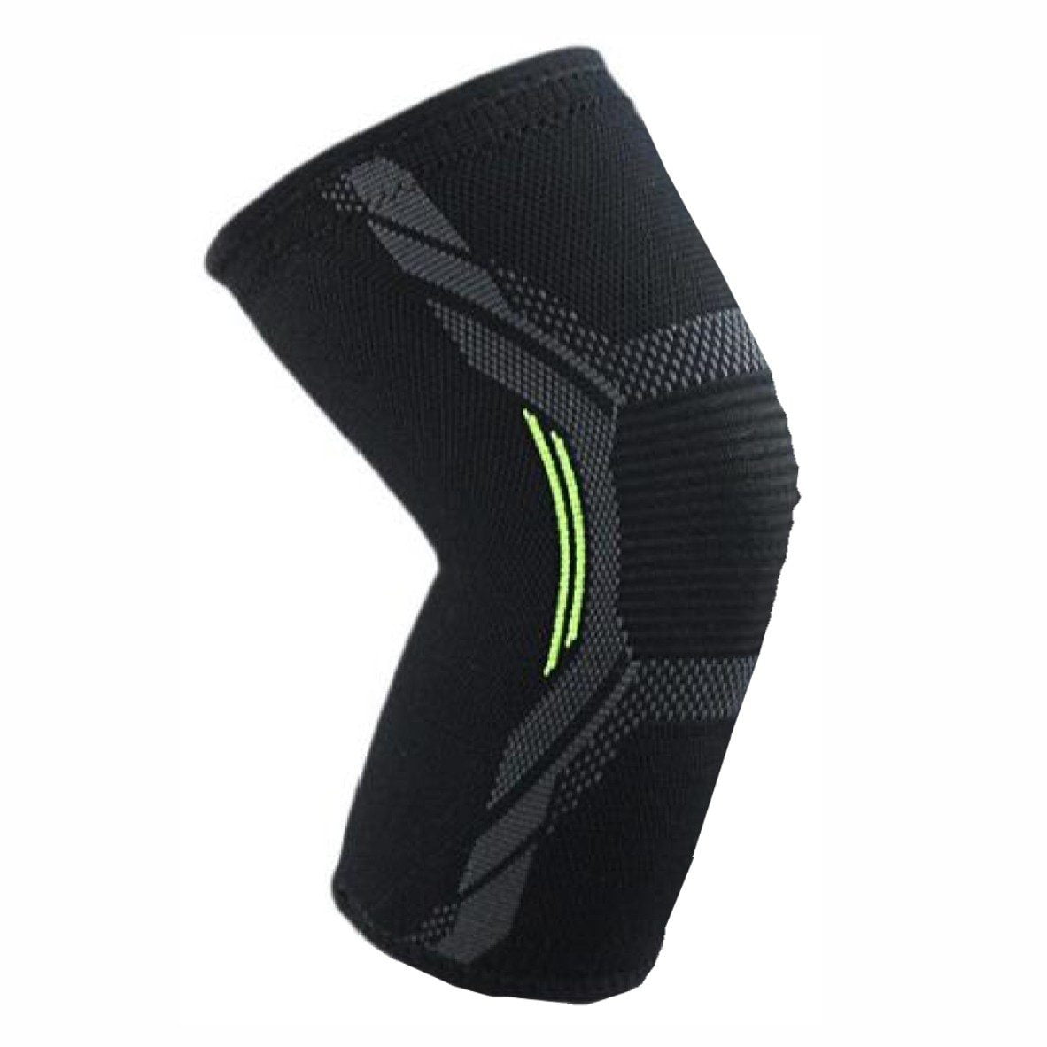 Contoured Sports Knee Sleeve - Black