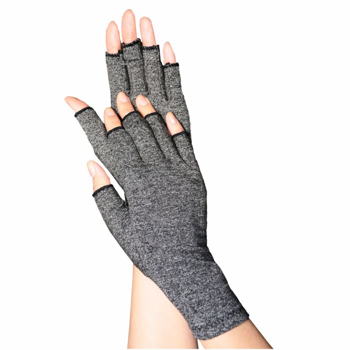Compression Arthritis Gloves - Grey