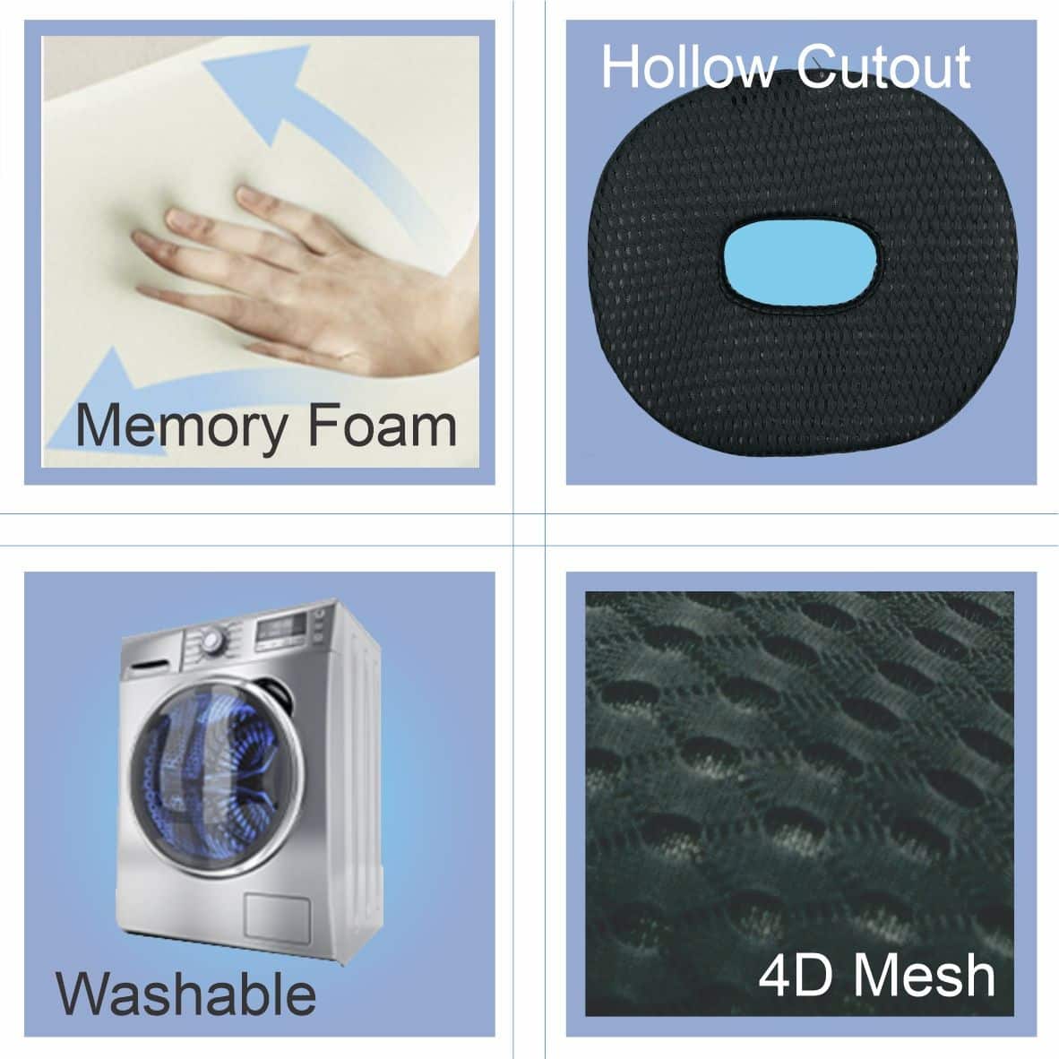 Bodyassist Donut Seat Pillow - Womens - Image 6