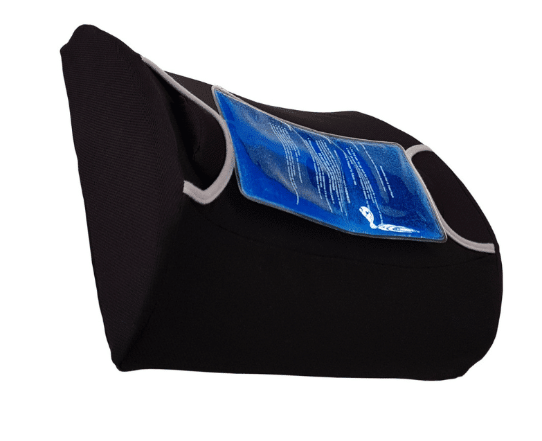Contoured Back Support with Removable Gel Pad - 36cm - Image 2