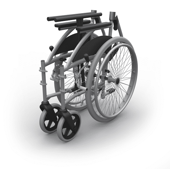CRYSTAL 2 Self Propel Wheelchair - Image 2