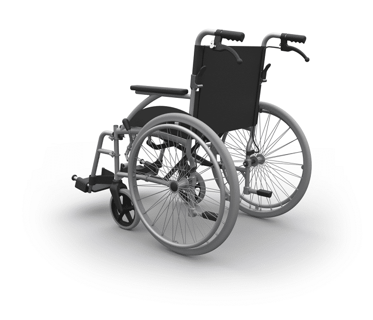 CRYSTAL 2 Self Propel Wheelchair - Image 4