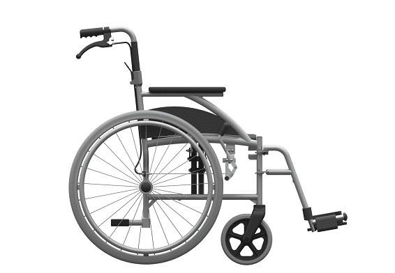 CRYSTAL 2 Self Propel Wheelchair - Image 3