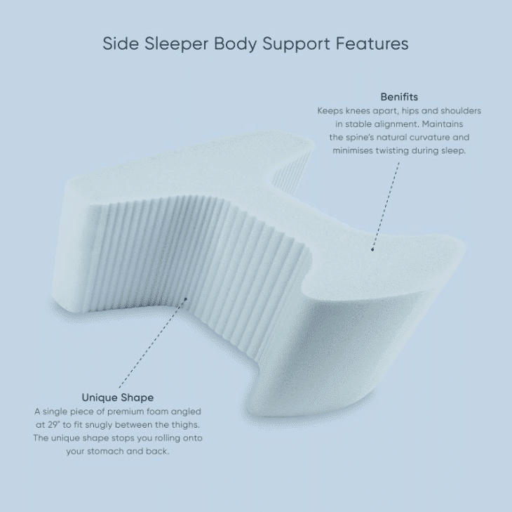 Side Sleeper - Cotton Overslip - White - Image 2