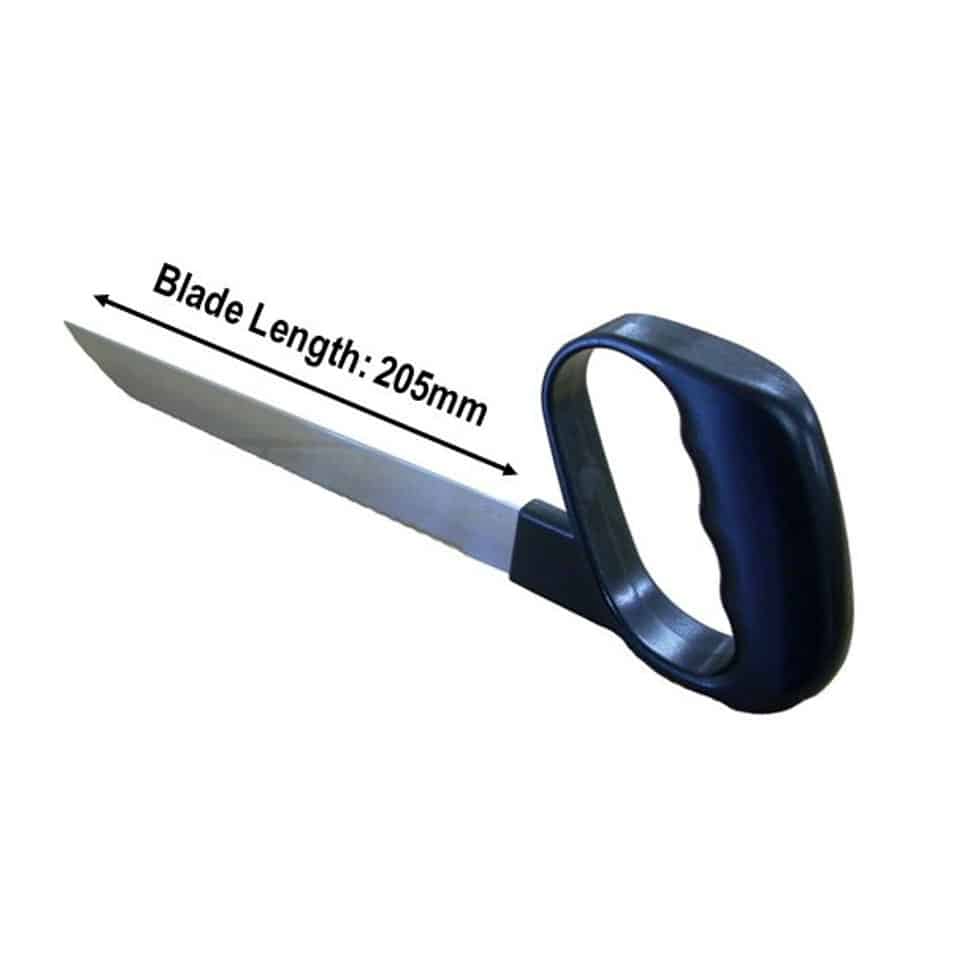 Contoured Handle Kitchen Knife - Slicing Knife - Image 3