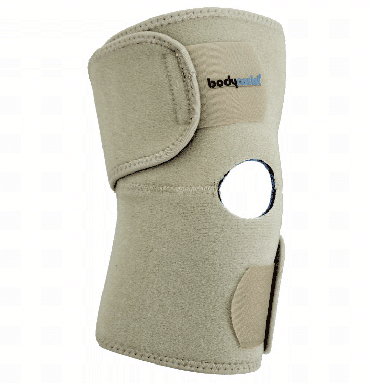 Thermal Knee Wrap with Open Patella - Beige - Image 4