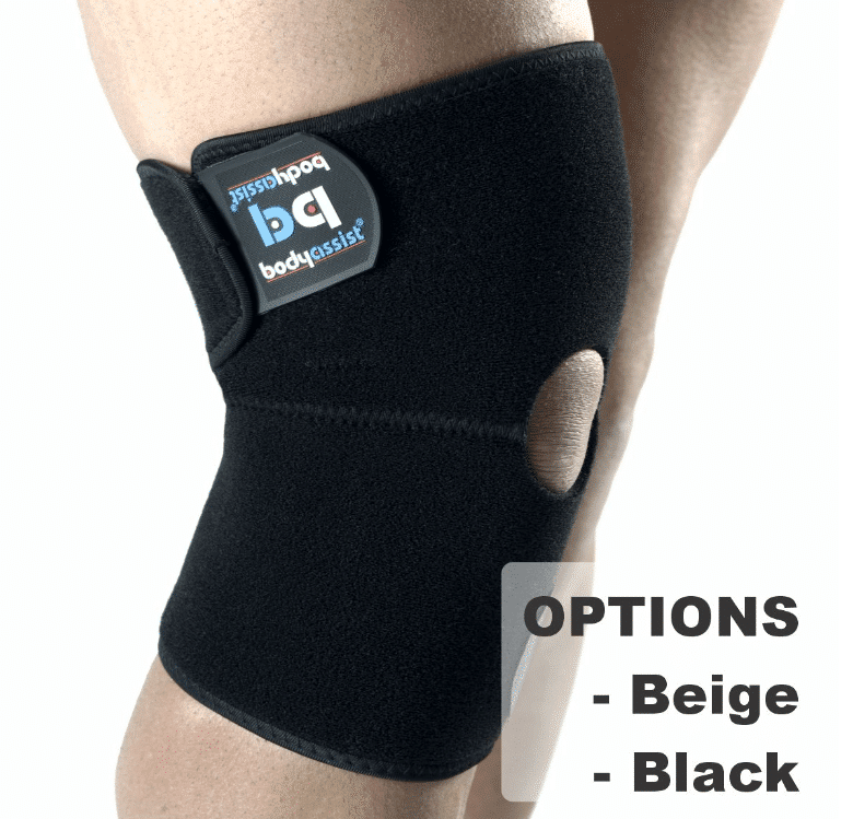Thermal Knee Wrap with Open Patella - Beige - Image 5