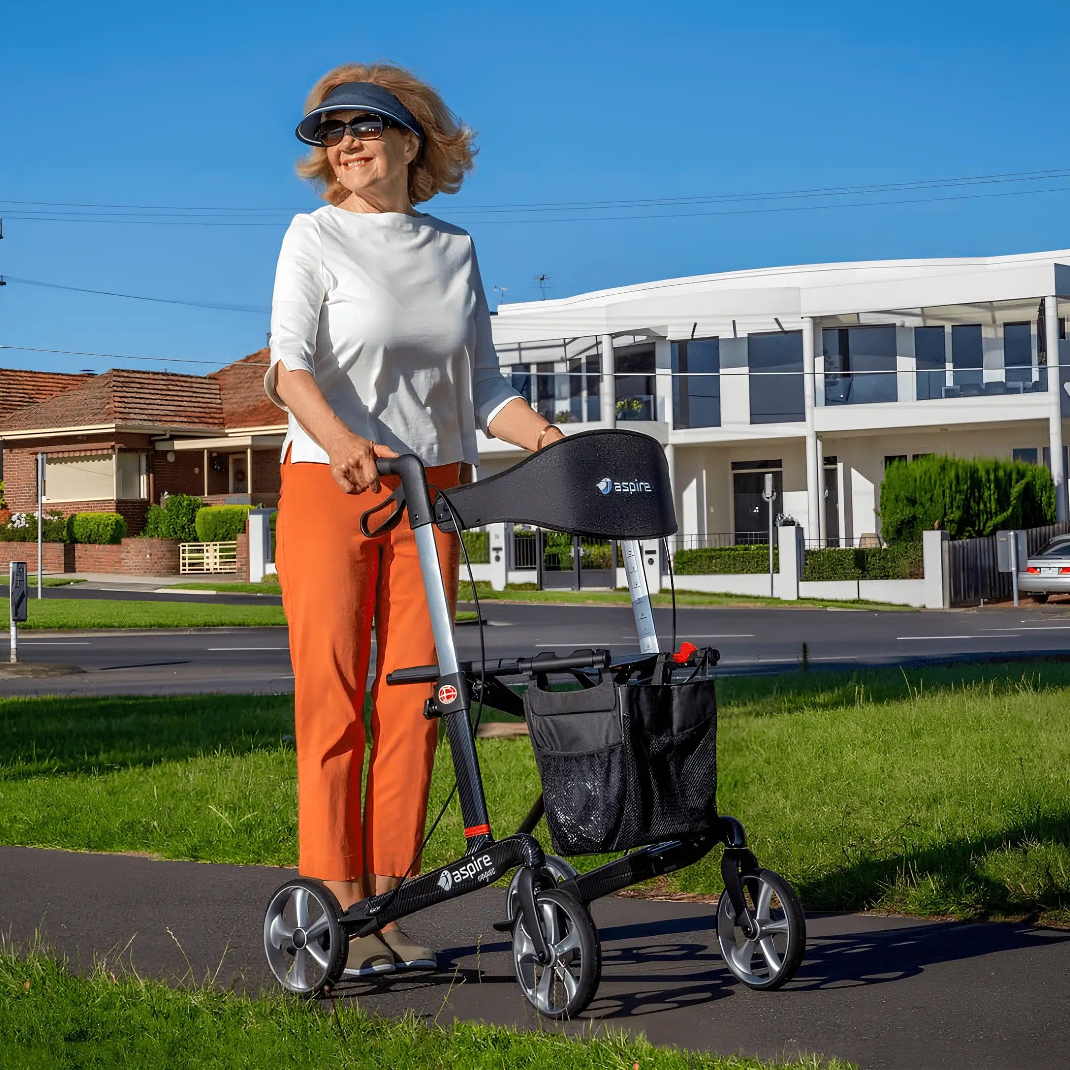 Aspire Vogue Carbon Fibre Walker