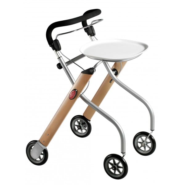 TrustCare Let's Go Indoor Rollator / Walker - Bag and Tray included - Image 3